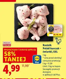Lidl Kurczak Rzeźnik Polski kurczak - ćwiartki, XXL oferta