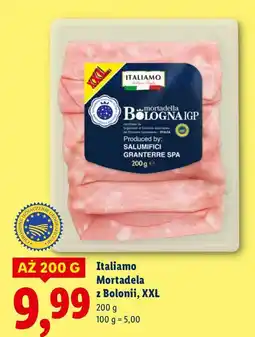 Lidl Mortadela Italiamo Mortadela z Bolonii, XXL oferta