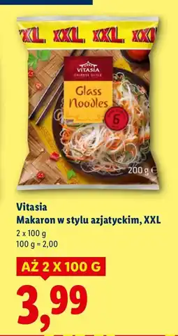 Lidl Makaron w stylu azjatyckim Vitasia, XXL oferta