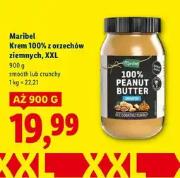 Lidl Krem 100% z orzechów ziemnych Maribel, XXL oferta