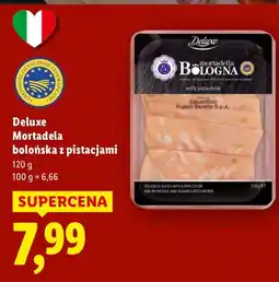 Lidl Mortadela bolońska z pistacjami Deluxe oferta