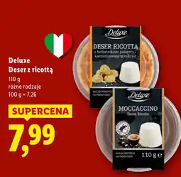 Lidl Deser z ricottą Deluxe oferta