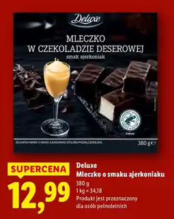 Lidl Mleczko o smaku ajerkoniaku Deluxe oferta