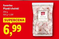 Lidl Pierniki Favorina Pianki choinki oferta