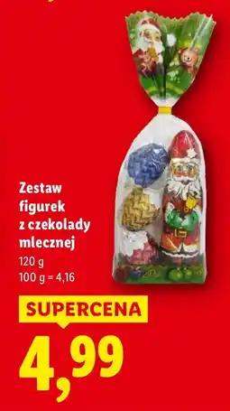 Lidl Zestaw figurek z czekolady mlecznej Lidl oferta