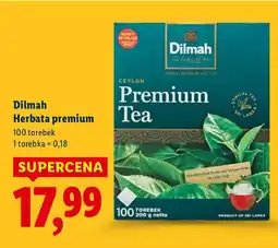 Lidl Herbata premium Dilmah Ceylon Premium Tea oferta