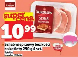 Topaz Schab wieprzowy bez kości na kotlety Sokołów 290 g 4 szt oferta