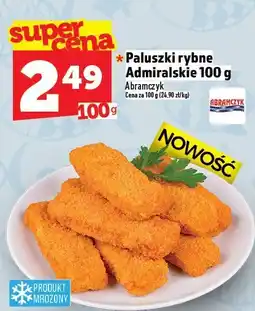 Topaz Paluszki rybne Admiralskie Abramczyk 100 g oferta