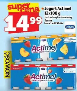 Topaz Jogurt Actimel Danone 12x100g oferta