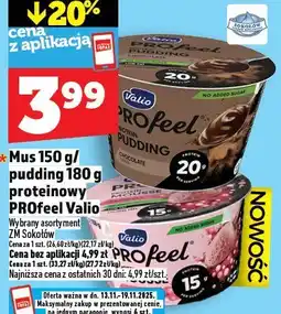 Topaz Pudding proteinowy PROfeel Valio 180g oferta