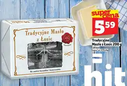 Topaz Masło Tradycyjne z Łosic 200g Łąki łopatki oferta