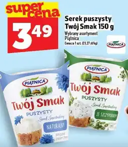 Topaz Serek puszysty Twój Smak Piątnica 150g oferta