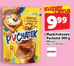 Topaz Napój kakaowy Puchatek 300 g oferta