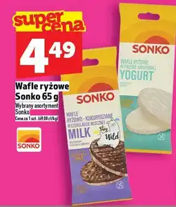 Topaz Wafle ryżowe Sonko 65 g oferta