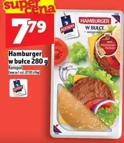 Topaz Hamburger w bułce 280 g Konspol oferta