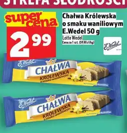 Topaz Chałwa Chałwa Królewska o smaku waniliowym E.Wedel 50 g oferta