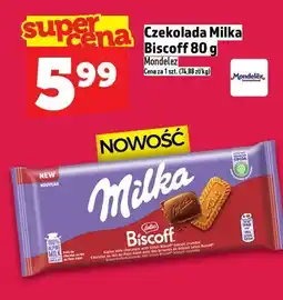 Topaz Czekolada Milka Biscoff 80 g oferta