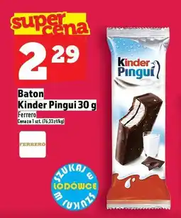 Topaz Baton Kinder Pingui 30 g Ferrero oferta