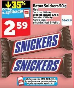 Topaz Baton Snickers 50 g Mars oferta