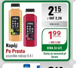 Eurocash Napój Po Prostu oferta