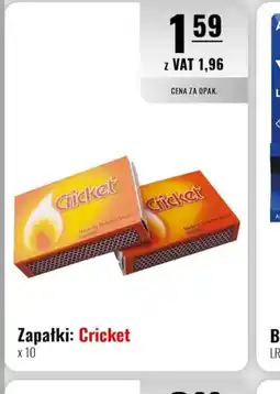 Eurocash Zapałki Cricket oferta
