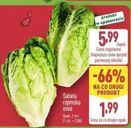 ALDI Sałata rzymska mini 2 szt. Aldi oferta