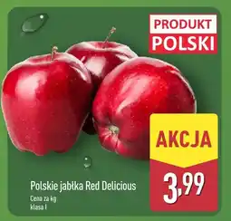 ALDI Polskie jabłka Red Delicious Aldi oferta