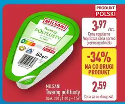 ALDI Twaróg półtłusty MILSANI oferta