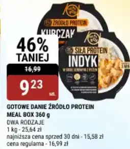 bi1 Gotowe danie źródło protein meal box oferta