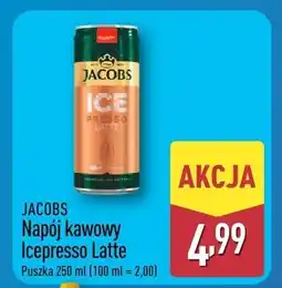 ALDI Napój kawowy Icepresso Latte Jacobs oferta