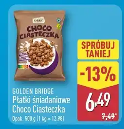 ALDI Płatki śniadaniowe Choco Ciasteczka Golden Bridge oferta