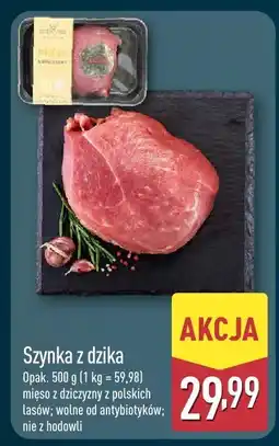 ALDI Szynka z dzika Aldi oferta