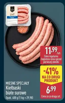 ALDI Kiełbaski białe surowe MIĘSNE SPECJAŁY oferta