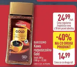 ALDI Kawa rozpuszczalna BARISSIMO Gold oferta