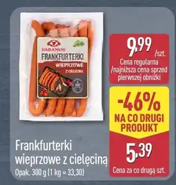 ALDI Frankfurterki wieprzowe z cielęciną Aldi oferta
