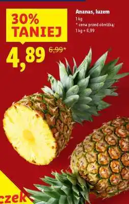 Lidl Ananas, luzem oferta