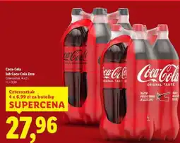 Lidl Coca-Cola lub Coca-Cola Zero oferta