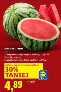 Lidl Miniarbuz, luzem oferta