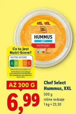 Lidl Chef Select Hummus, XXL oferta