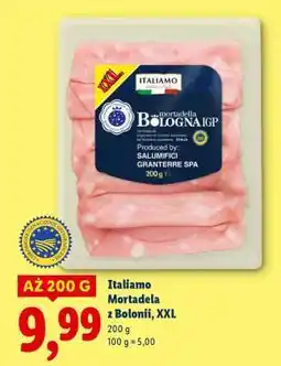 Lidl Italiamo Mortadela z Bolonii, XXL oferta