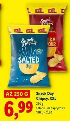 Lidl SNACK DAY Chipsy, XXL oferta