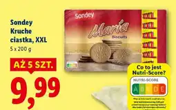 Lidl Sondey Kruche ciastka, XXL oferta