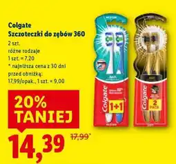 Lidl COLGATE Szczoteczki do zębów 360 oferta