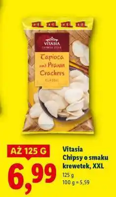 Lidl VITASIA Chipsy o smaku krewetek, XXL oferta