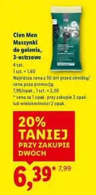 Lidl CIEN MEN Maszynki do golenia, 3-ostrzowe oferta