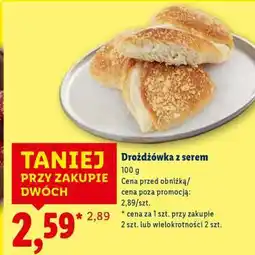 Lidl Drożdżówka z serem oferta
