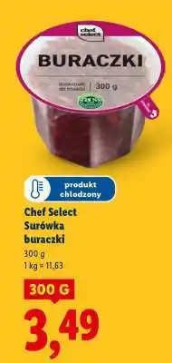 Lidl Chef Select Surówka buraczki oferta