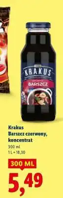 Lidl Krakus Barszcz czerwony - koncentrat oferta
