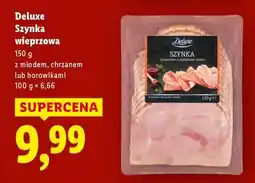 Lidl Deluxe Szynka wieprzowa oferta