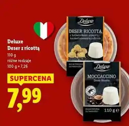 Lidl DELUXE Deser z ricottą oferta